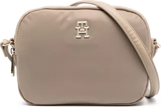Logo-Plaque Crossbody Bag