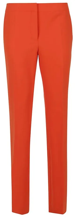 Moschino High-Waisted Straight Leg Trousers