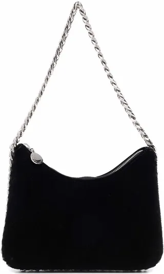 Falabella crystal chain shoulder bag