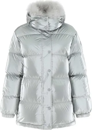 Moncler Padded Zip-Up Hood Jacket