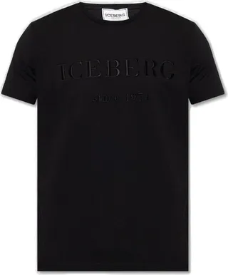 Iceberg Heritage Logo Embroidered Crewneck T-Shirt