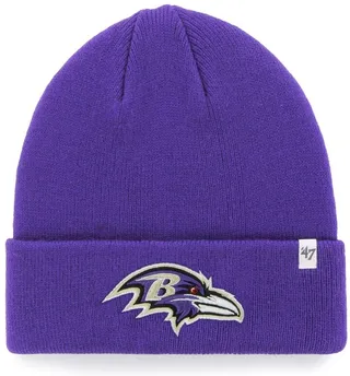 Men's '47 Purple Baltimore Ravens Secondary Basic Cuffed Knit Hat