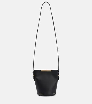 Bucket Mini leather crossbody bag