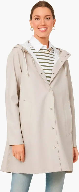 Light Sand Mosebacke Raincoat