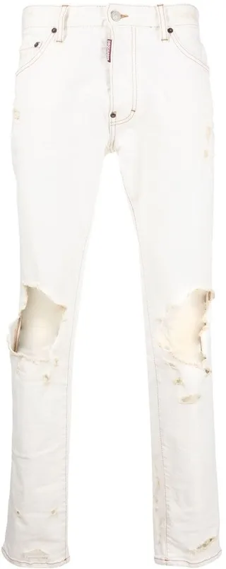 DSQ2 ripped skinny jeans