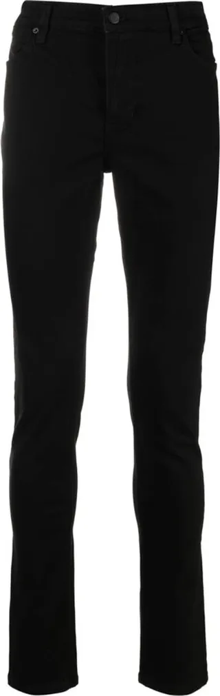 Logo-Patch Skinny Jeans