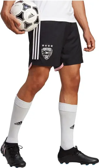 Men's adidas Black D.c. United Aeroready Authentic Shorts