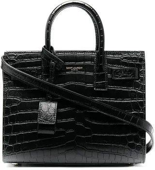 nano Sac De Jour crocodile-effect tote bag