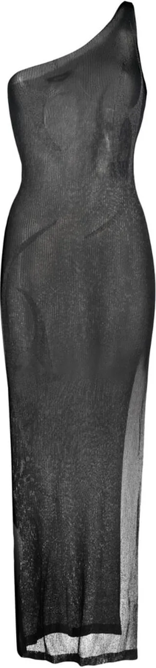 Semi-Sheer Sleeveless Dress