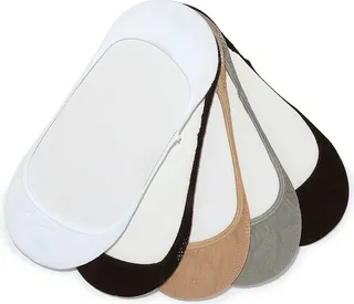 Steve Madden Mesh No Show Liners 5 Pack
