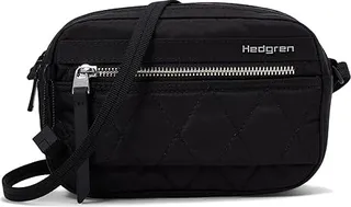Hedgren Maia Small Crossover 2 Compartment RFID (Quilted Black) Handbags