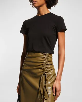 Essential Crewneck Pima Cotton Tee