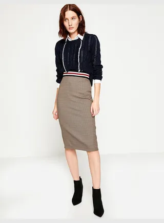 Check Skirt