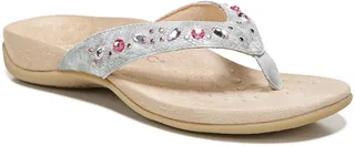 Lucia Crystal Embellished Flip Flop