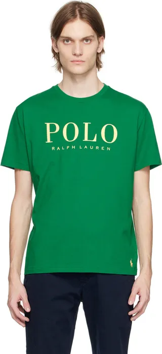 Polo Ralph Lauren Green Printed T-Shirt