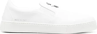 Logo-Plaque Slip-On Sneakers