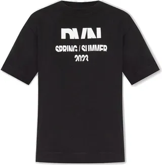 Dries Van Noten Logo Printed Crewneck T-Shirt