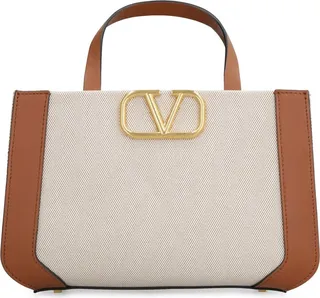 Vlogo Signature Canvas Handbag