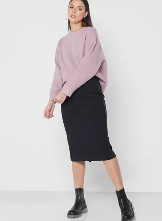 Logo Detail Skirt