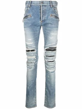 Distressed Skinny Jeans