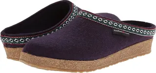 Haflinger GZ Classic Grizzly (Lavender Purple) Clog Shoes