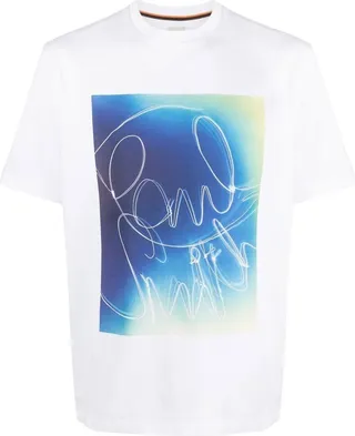 graphic-print short-sleeved T-shirt