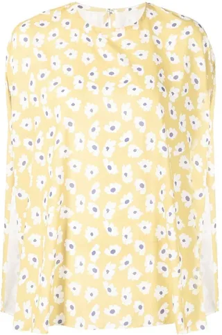 Daisy-Print Tunic Top