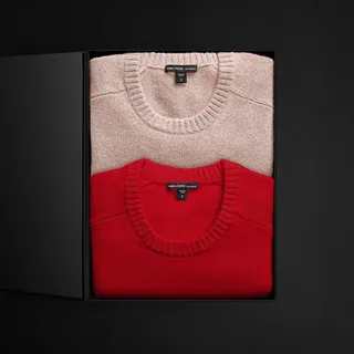Men's Recycled Cashmere Sweater Gift Set