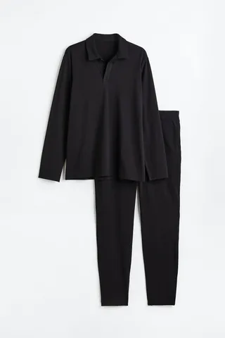 Cotton jersey pyjamas