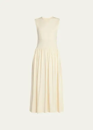 Sleeveless Cotton Tee Dress