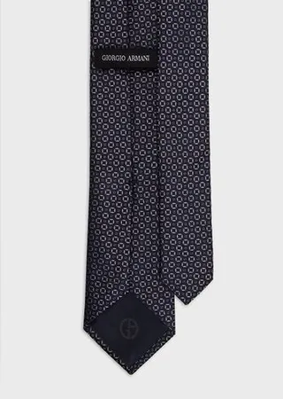 Silk jacquard tie
