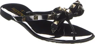 Valentino Rockstud Rubber Flip Flop