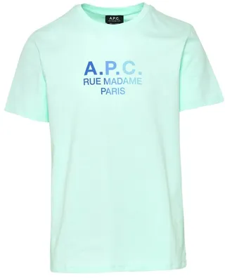 A.P.C. Logo Printed Crewneck T-Shirt