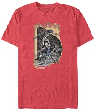 Men's Stranger Things Stranger Dungeons and Dragons Short Sleeve T-shirt