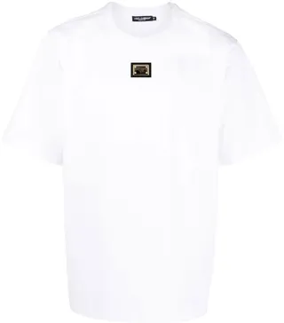 logo-plaque short-sleeved T-shirt