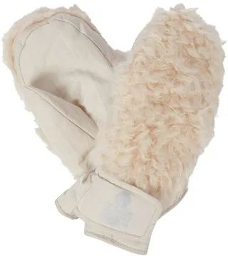 Naerka shearling-paneled