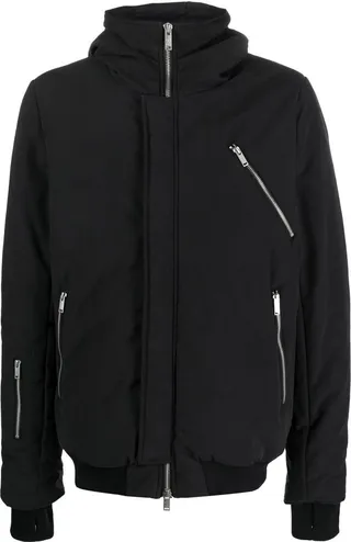 Zip-Up Hooded Jacket