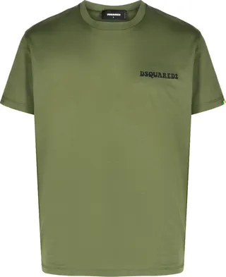 logo-print cotton T-shirt