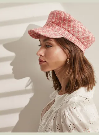 Melis Ağazat X Koton - Patterned Cap Hat
