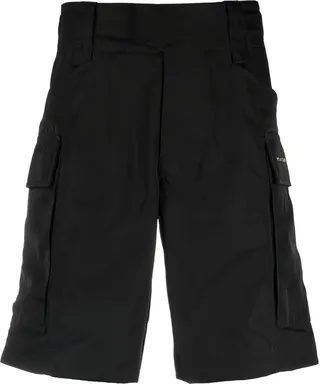 High-Waisted Cargo Shorts