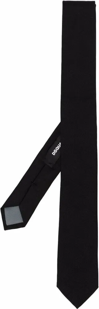 Black Silk Tie