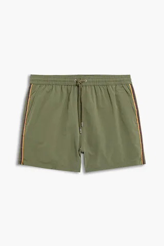Short-length swim shorts