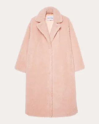 Maria Faux-Shearling Coat