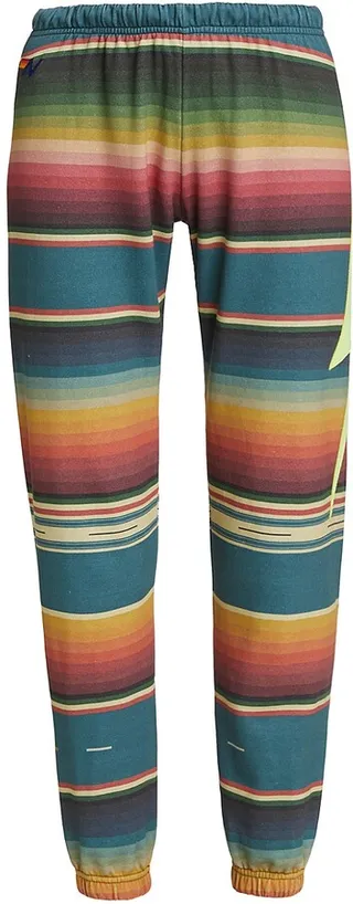 Serape Bolt Stitch Sweatpants