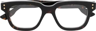 Square-Frame Optical Glasses