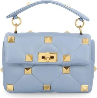 Valentino Garavani Roman Stud Chain-Link Shoulder Bag