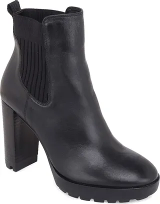 Kenneth Cole New York Women's Junne Lug Sole Chelsea Narrow Booties Women's Shoes