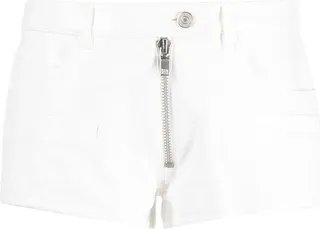 Heritage vinyl mini shorts