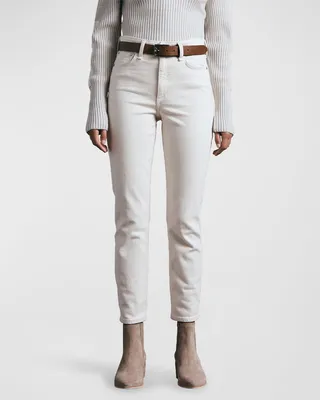 Nina High-Rise Cigarette Jeans