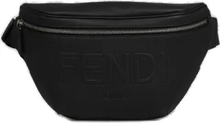 Fendi Logo Debossed Zipped Belt Bag